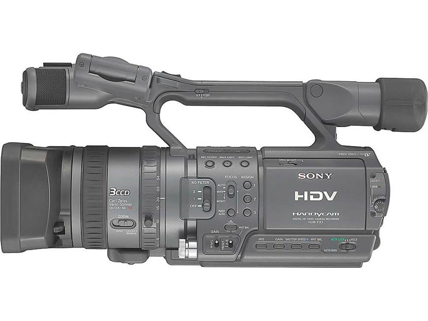 Sony HDR-FX1 High-definition digital camcorder at Crutchfield
