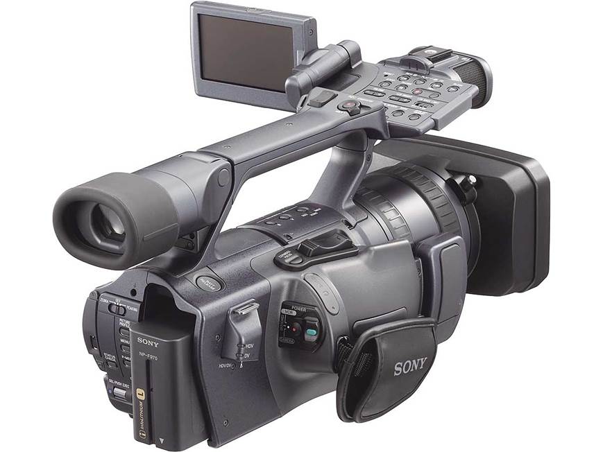Sony HDR-FX1 High-definition digital camcorder at Crutchfield
