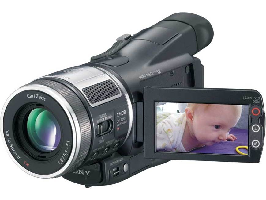 Sony HDR-HC1 High-definition digital camcorder at Crutchfield