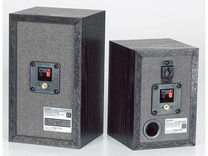 Enceintes Sony SS – Stéréo – 15W – 4 Ohms – Avec Fil – Occasion Bon État