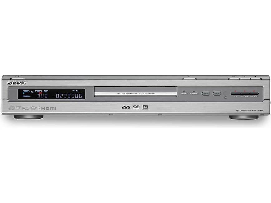 Sony RDR-HX715 DVD recorder with 160GB digital video recorder plus
