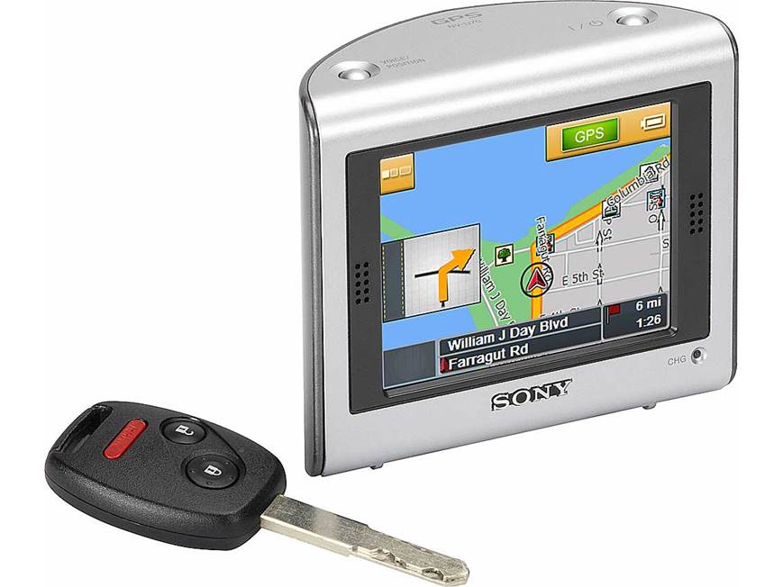 Sony NV-U70 Portable car navigation system at Crutchfield