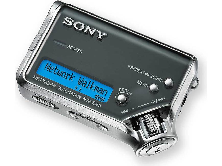Sony Network Walkman® NW-E95 512MB portable MP3/ATRAC3™ player at