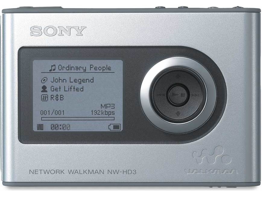 Sony Network Walkman® NW-HD3 (Silver) 20GB portable MP3/ATRAC3
