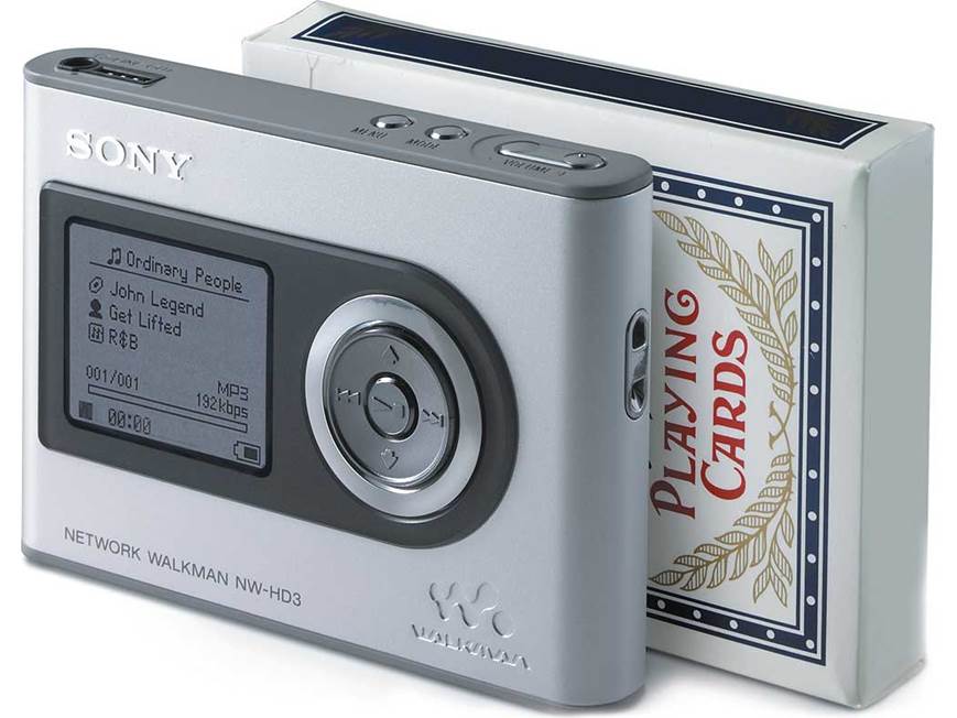 Sony Network Walkman® NW-HD3 (Silver) 20GB portable MP3/ATRAC3