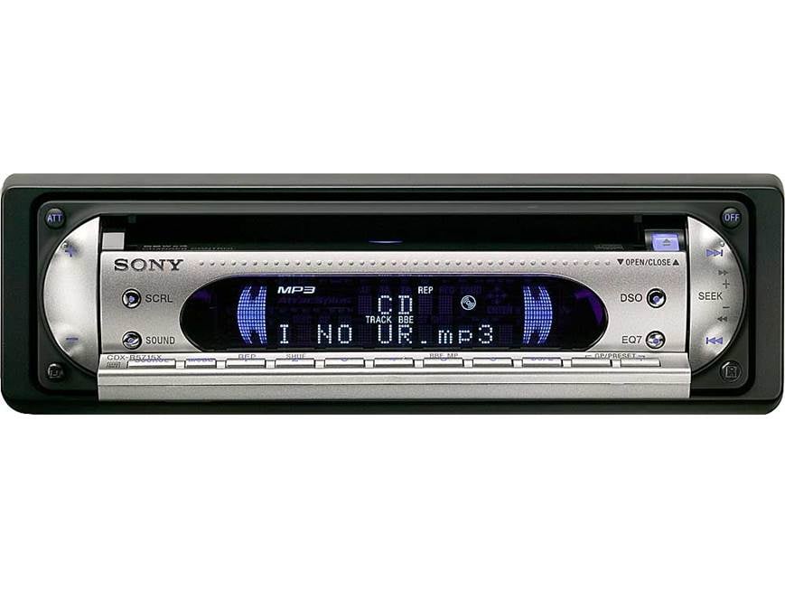 CDオーディオ Sony CDX-R5715X CD receiver with MP3 / ATRAC3plus playback at