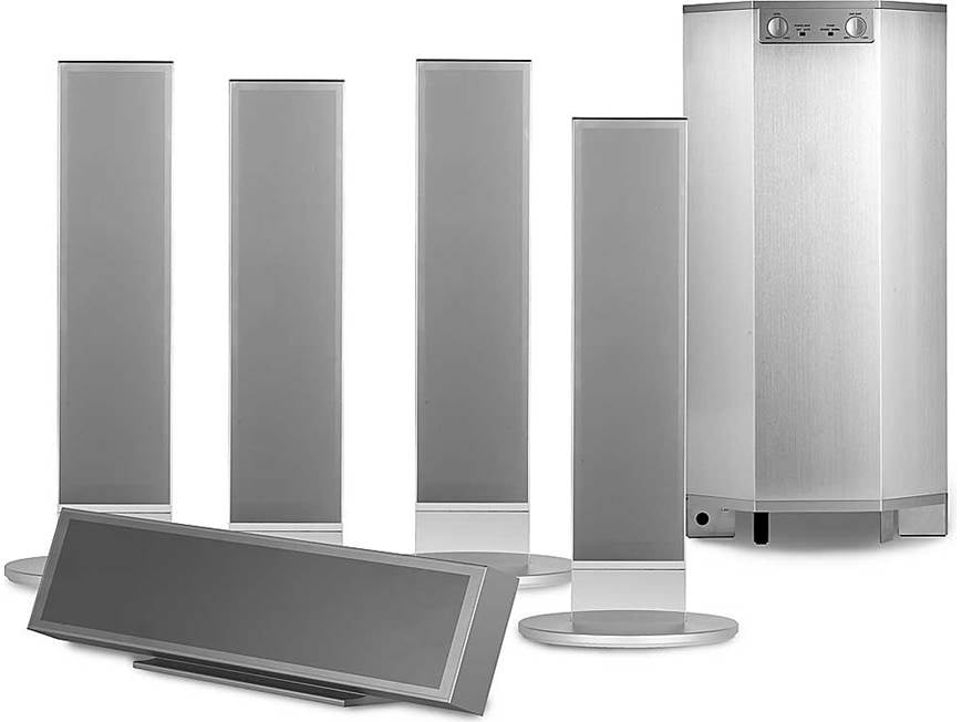 Sony SA-FT7ED Flat-panel 5.1 home theater speaker system at
