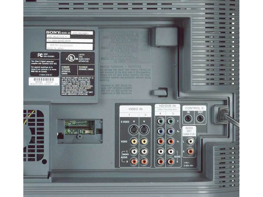 Sony KDS-R50XBR1 50