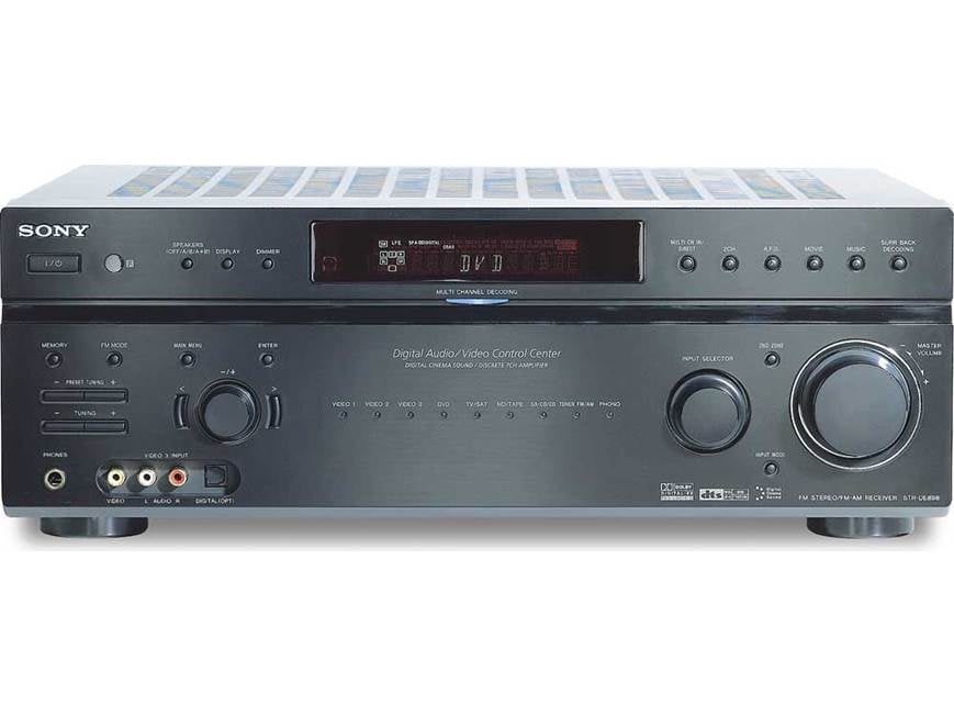Sony STR-DE898 7-channel home theater receiver at Crutchfield