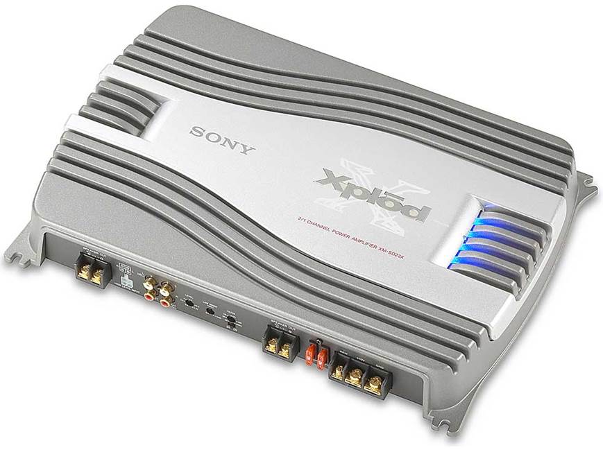 Sony XM-SD22X 2-channel car amplifier 200 watts RMS x 2 at Crutchfield