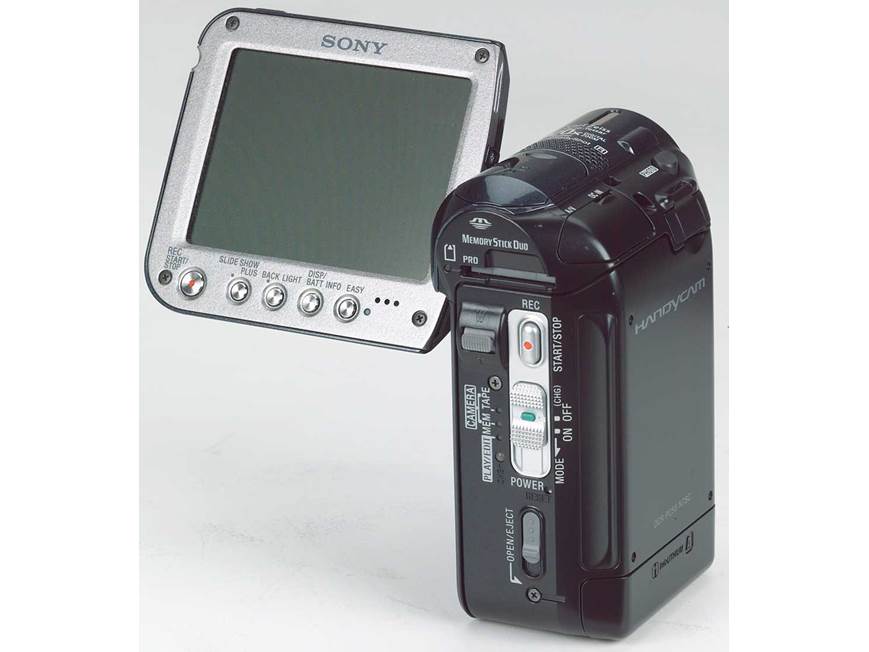 Sony DCR-PC55 (Black) Mini DV digital camcorder (Black) at Crutchfield