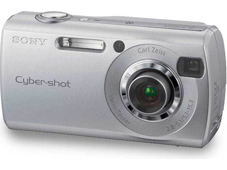 SONY Cyber-shot デジタルカメラ シルバー DSC-S40 Sony DSC-S40 4.1-megapixel digital camera at Crutchfield