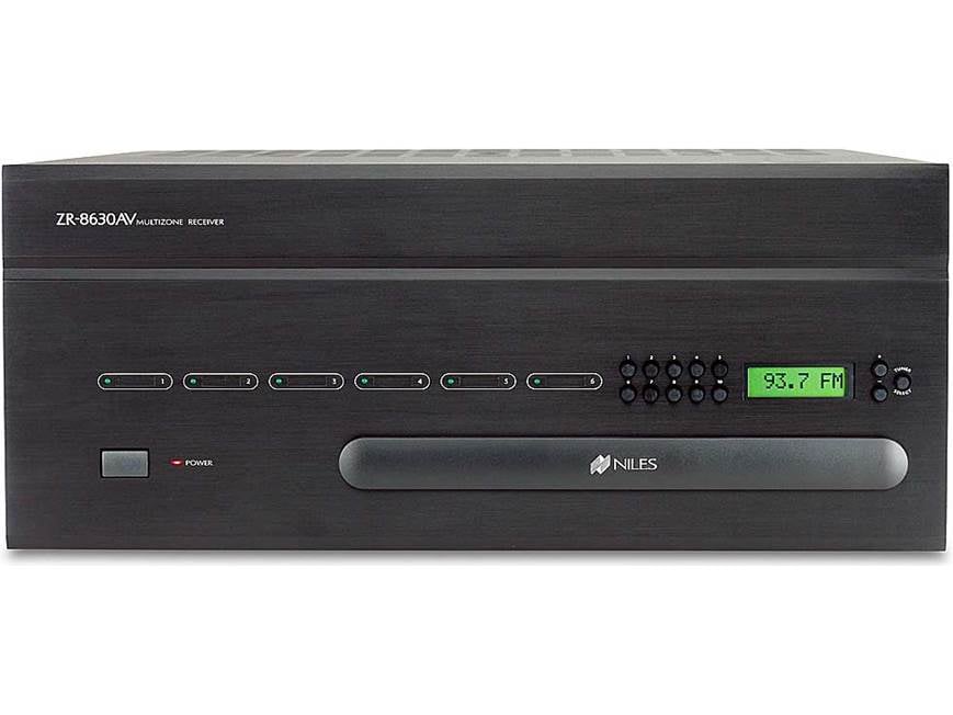 Niles ZR-8630AV 8-source, 6-room audio/video receiver at Crutchfield