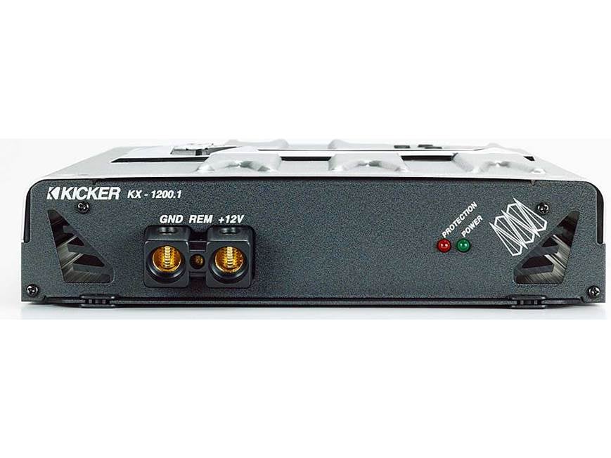 Kicker KX1200.1 Mono subwoofer amplifier 300 watts RMS x 1 at