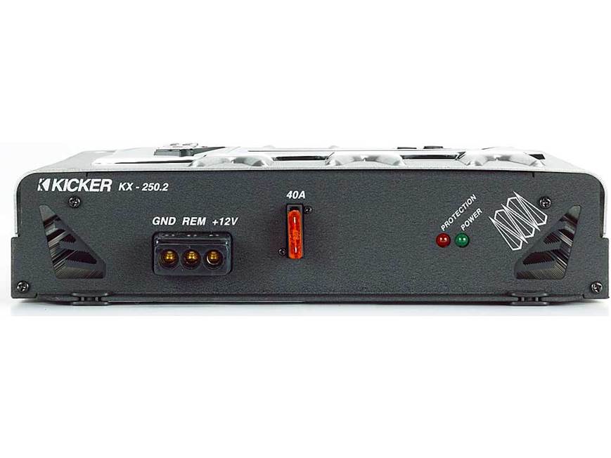 Kicker KX250.2 2-channel car amplifier 85 watts RMS x 2 at Crutchfield