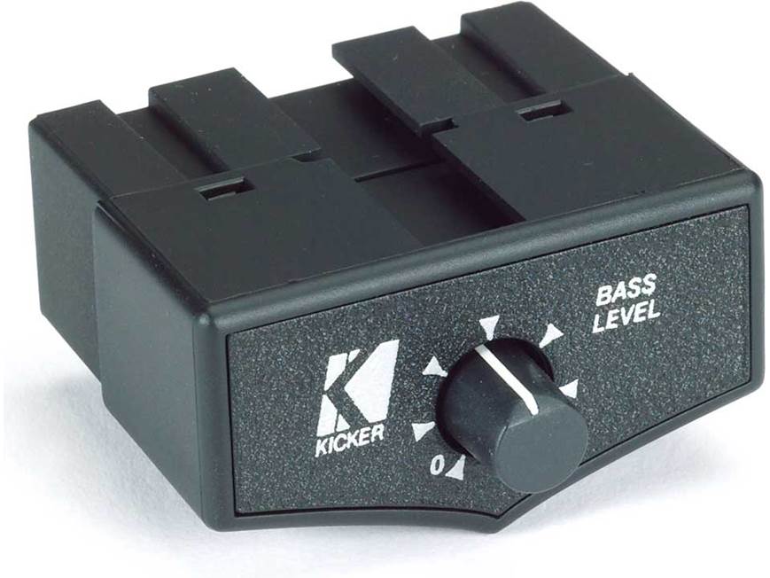Kicker KX350.2 2-channel car amplifier 110 watts RMS x 2 at