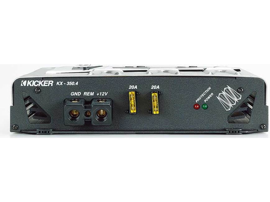 Kicker KX350.4 4-channel car amplifier 60 watts RMS x 4 at Crutchfield