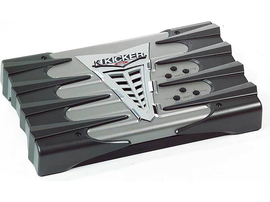 Kicker KX350.4 4-channel car amplifier 60 watts RMS x 4 at Crutchfield