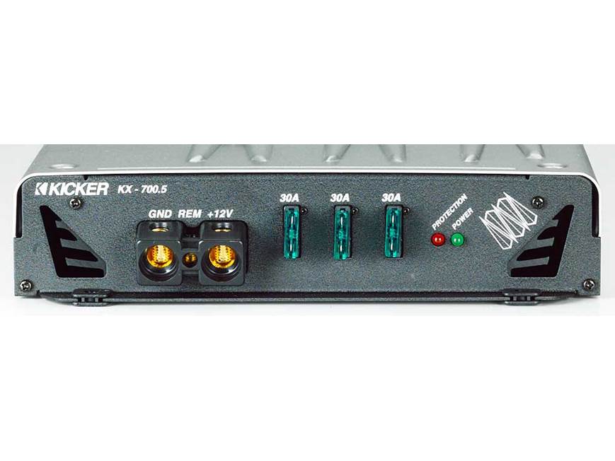 Kicker 04KX700.5 5-channel car amplifier 70 watts RMS x 4 + 210