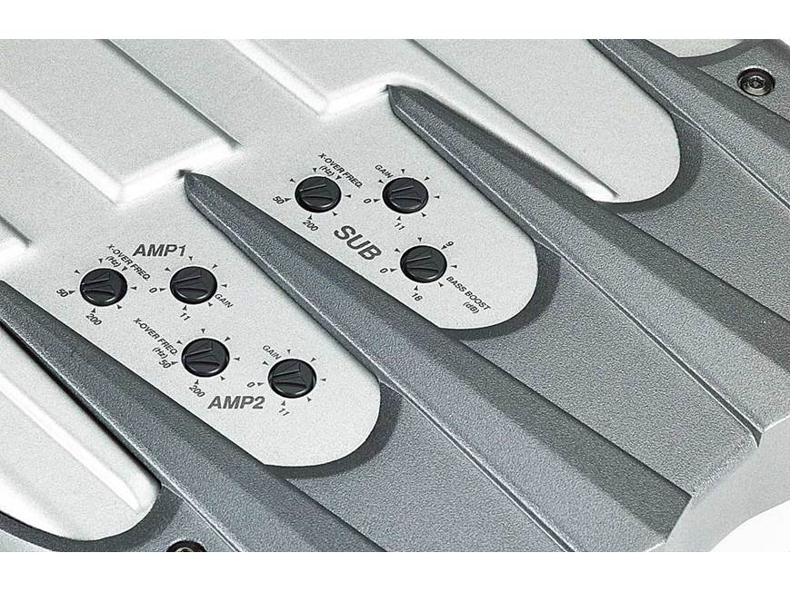 Kicker 04KX700.5 5-channel car amplifier 70 watts RMS x 4 + 210