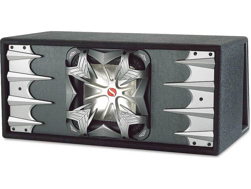 Kicker VS10L52 Ported sub box with one 10