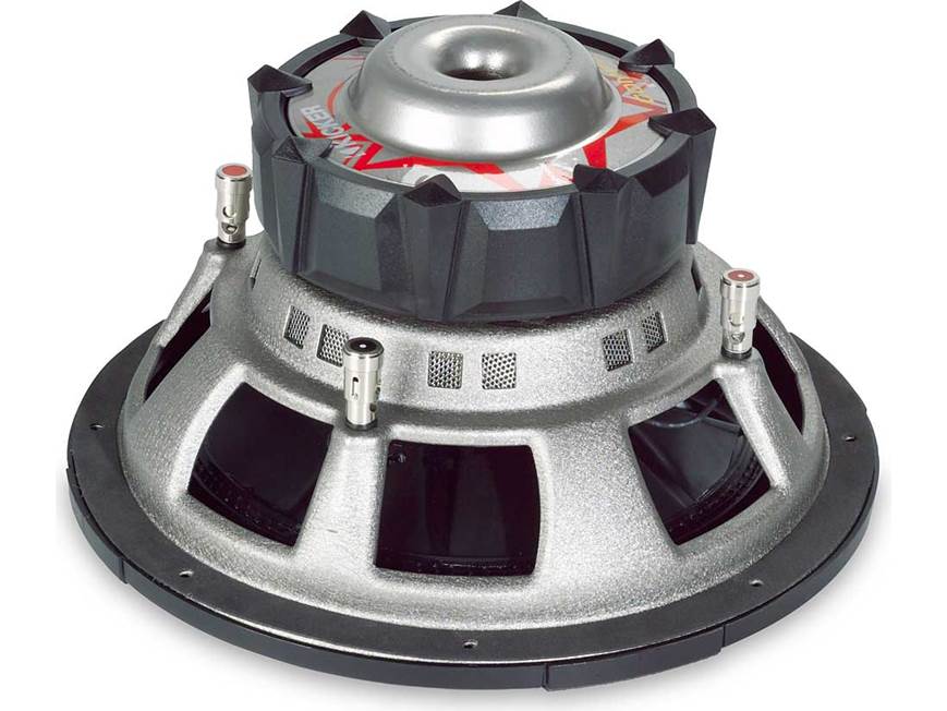 Kicker Bass Package Kicker ZX300.1 mono amplifier CompVR CVR124 12