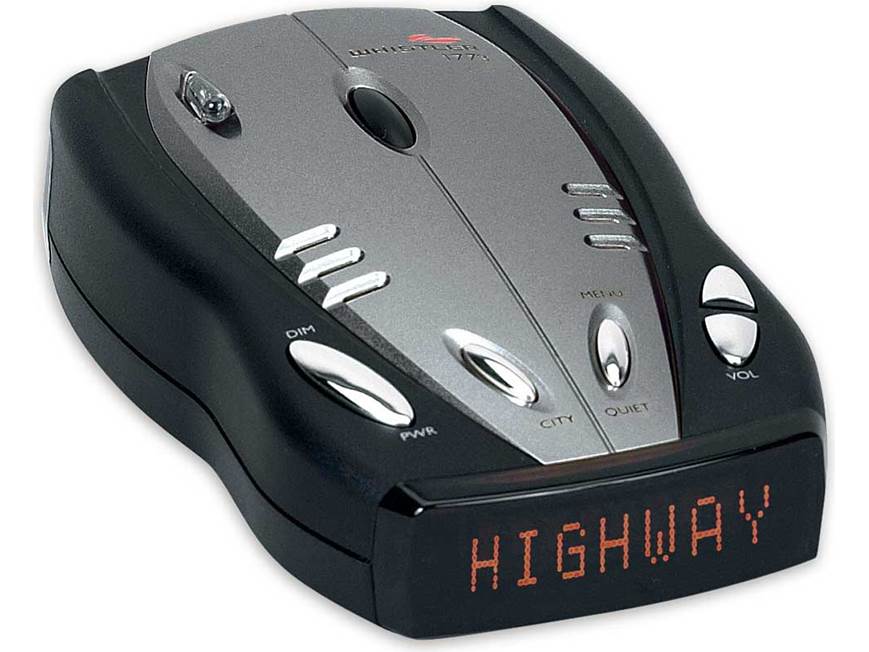 Whistler DE1773 Radar detector at Crutchfield