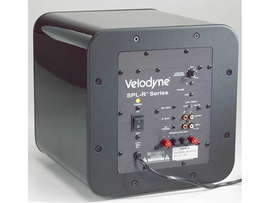 Velodyne SPL-1000R (Black) Powered subwoofer with remote control