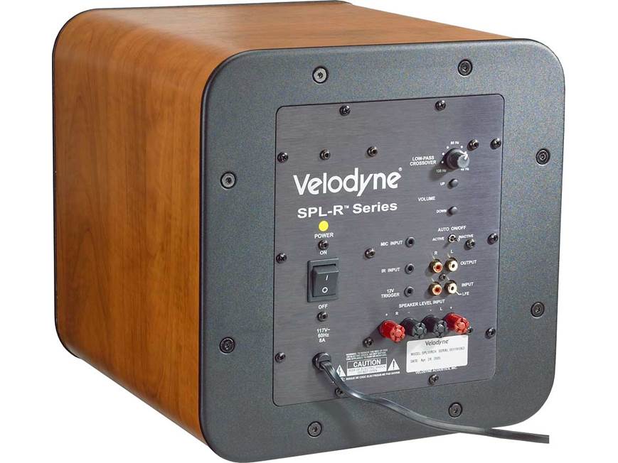 Velodyne SPL-1000R (Black) Powered subwoofer with remote control
