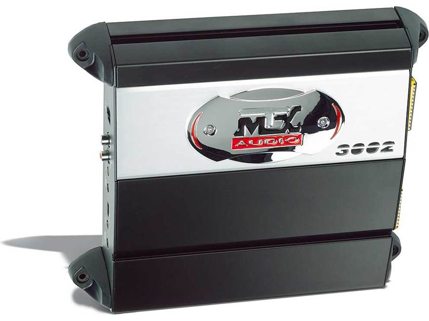 MTX Bass Package MXA3002 2-channel amplifier RT12X2A dual 12
