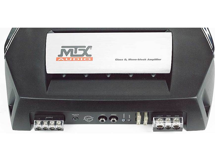 MTX Bass Package Thunder3401 mono amplifier Two Thunder5500 10