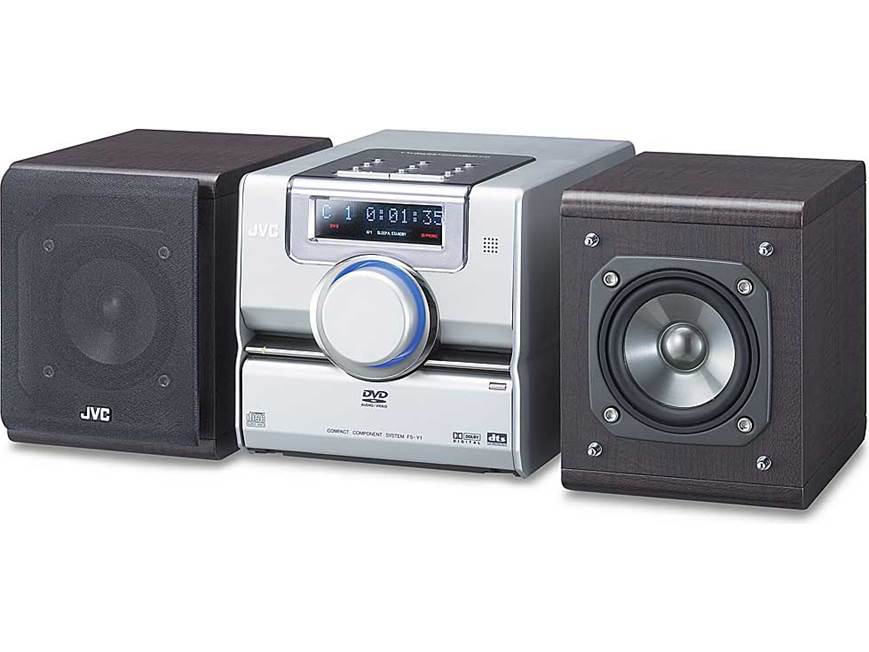 JVC FS-Y1 Micro system with DVD playback at Crutchfield