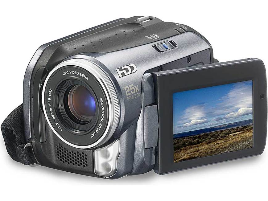 JVC GZ-MG20 20GB hard drive camcorder at Crutchfield