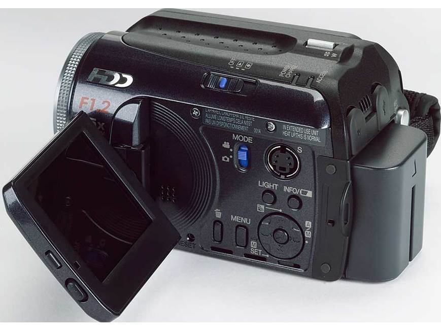 JVC GZ-MG40 20GB hard drive camcorder at Crutchfield