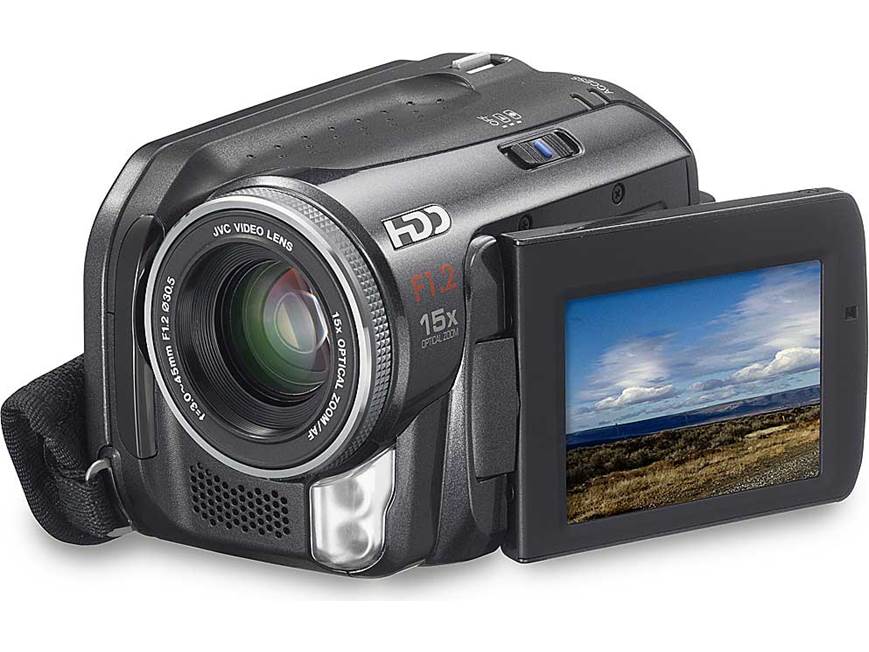 【動作確認済】JVC GZ-MG40 ビデオカメラ JVC GZ-MG40 20GB hard drive camcorder at Crutchfield