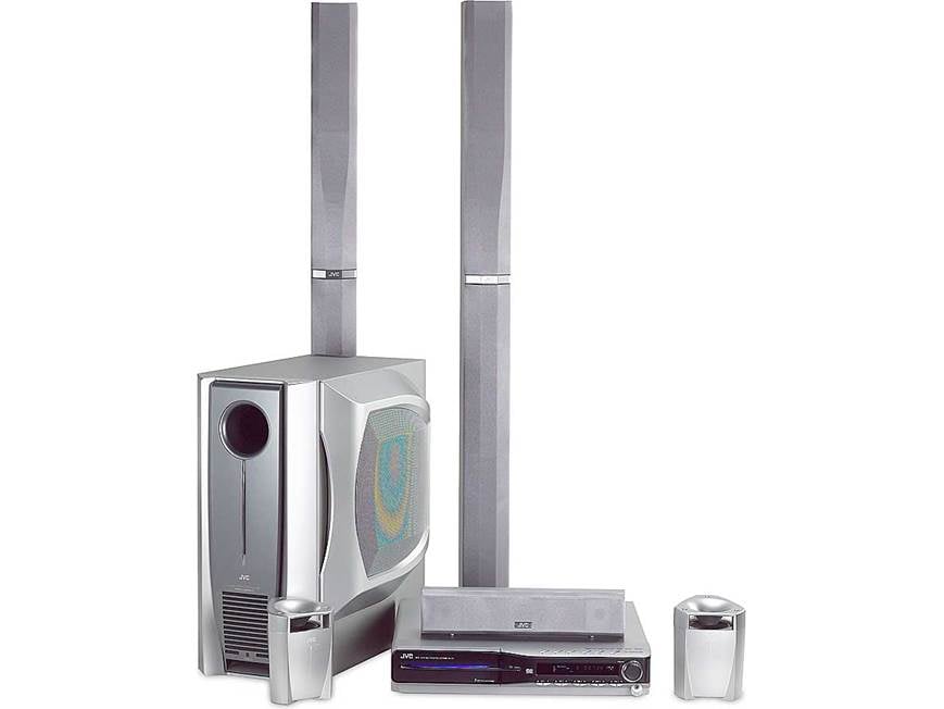 JVC TH-C5 5-disc DVD home theater system at Crutchfield