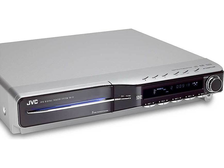 JVC TH-C5 5-disc DVD home theater system at Crutchfield