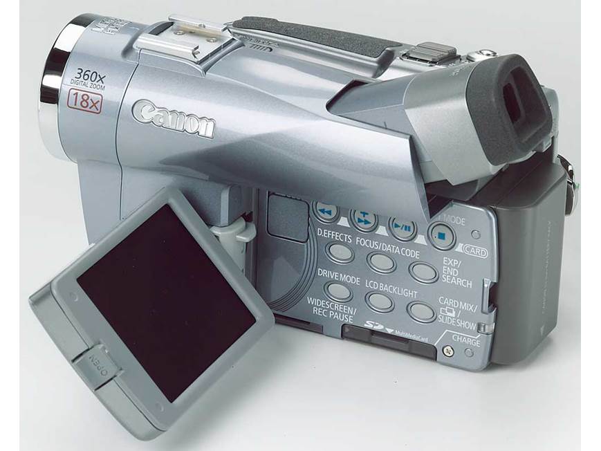 Canon Elura 80 Mini DV digital camcorder at Crutchfield