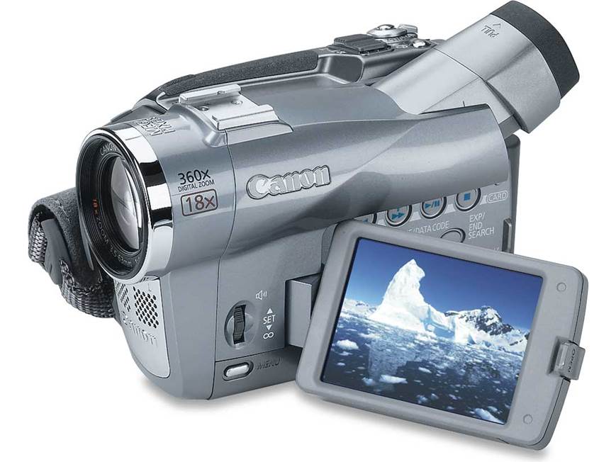 Canon Elura 80 Mini DV digital camcorder at Crutchfield