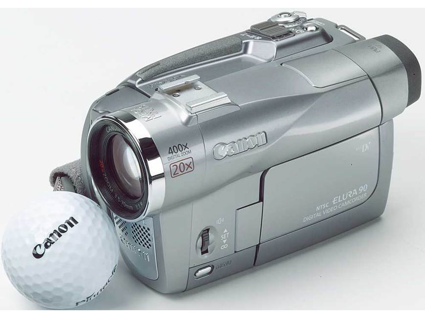 Canon Elura 90 Mini DV digital camcorder at Crutchfield