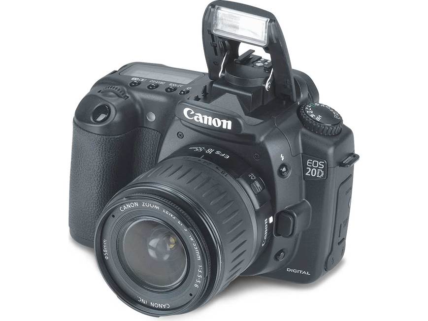 Canon EOS 20D Kit 8.2-megapixel digital camera at Crutchfield