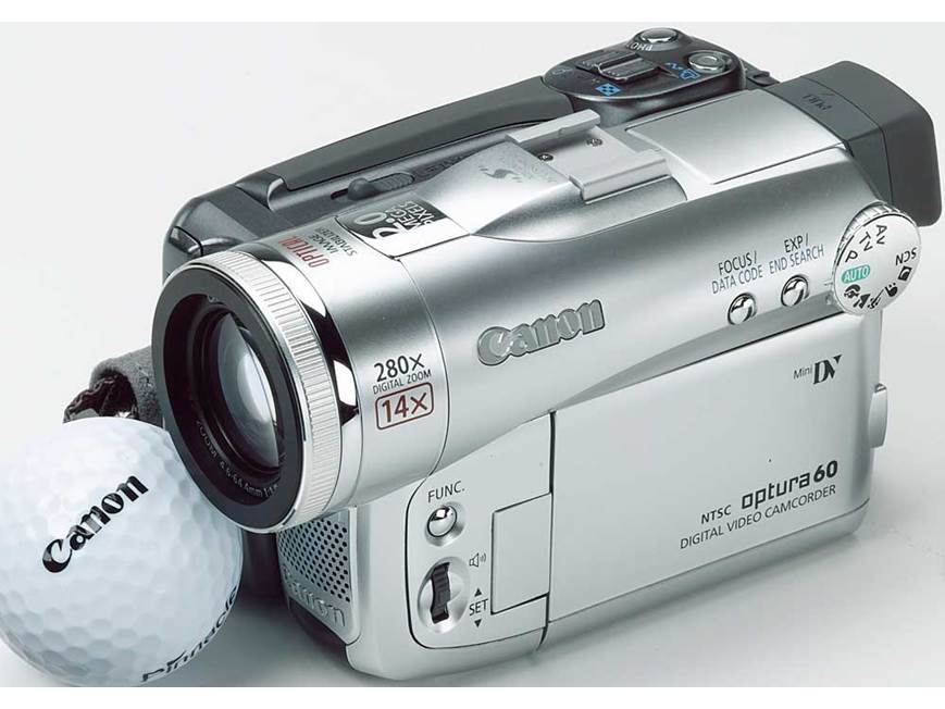 Canon Optura 60 Mini DV camcorder at Crutchfield