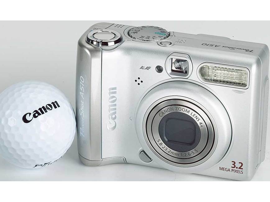 Canon PowerShot A510 3.2-megapixel digital camera at Crutchfield