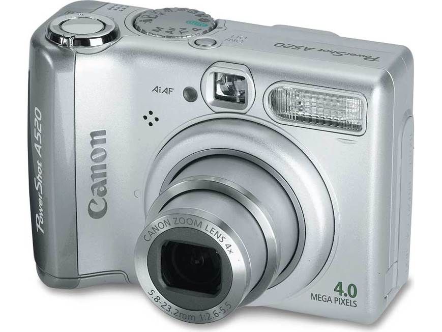 Canon PowerShot A520 4.0メガピクセル Amazon.com : Canon Powershot A520 4MP Digital Camera with 4x