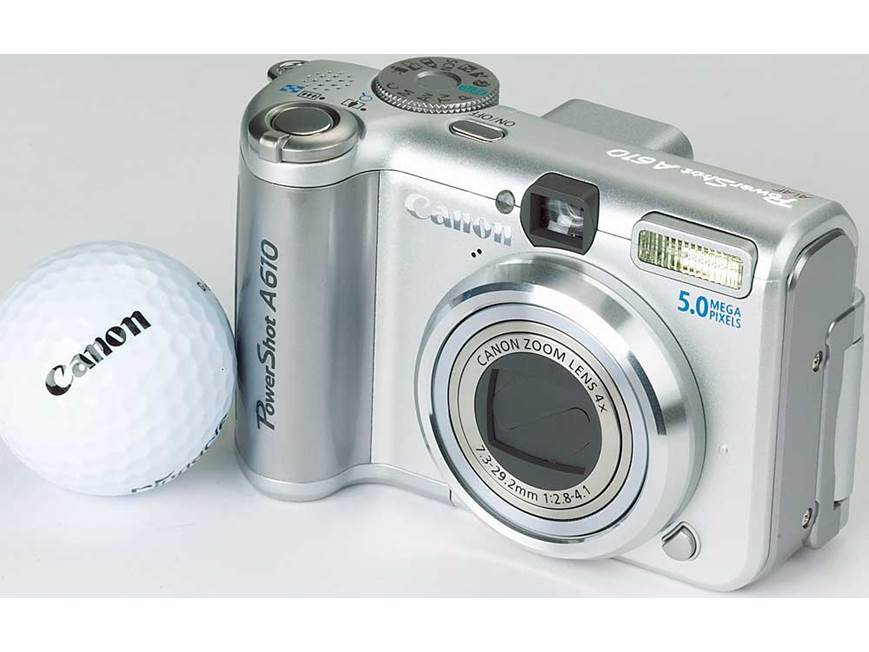 Canon PowerShot A610 5-megapixel digital camera at Crutchfield