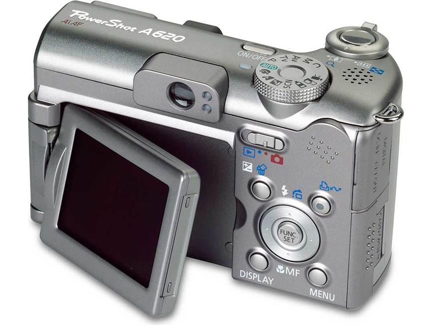 Canon PowerShot A620 7.1-megapixel digital camera at Crutchfield