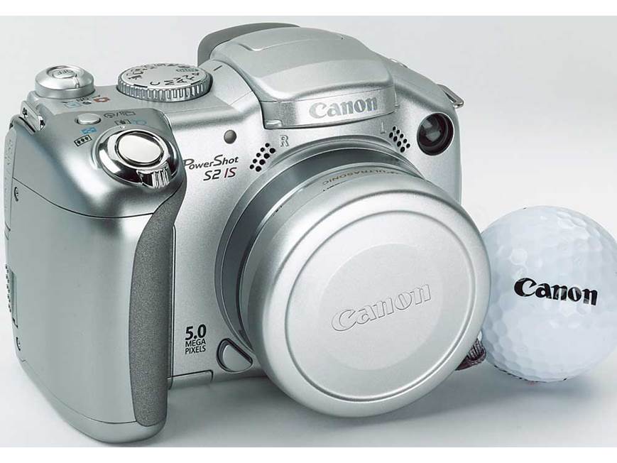 Canon PowerShot S2 IS 5-megapixel digital camera with 12X optical