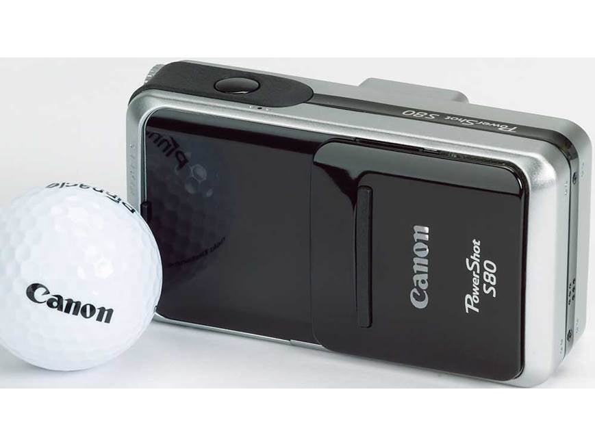 Canon PowerShot S80 8-megapixel digital camera at Crutchfield