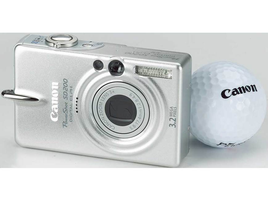 Canon PowerShot SD200 3.2-megapixel digital camera at Crutchfield