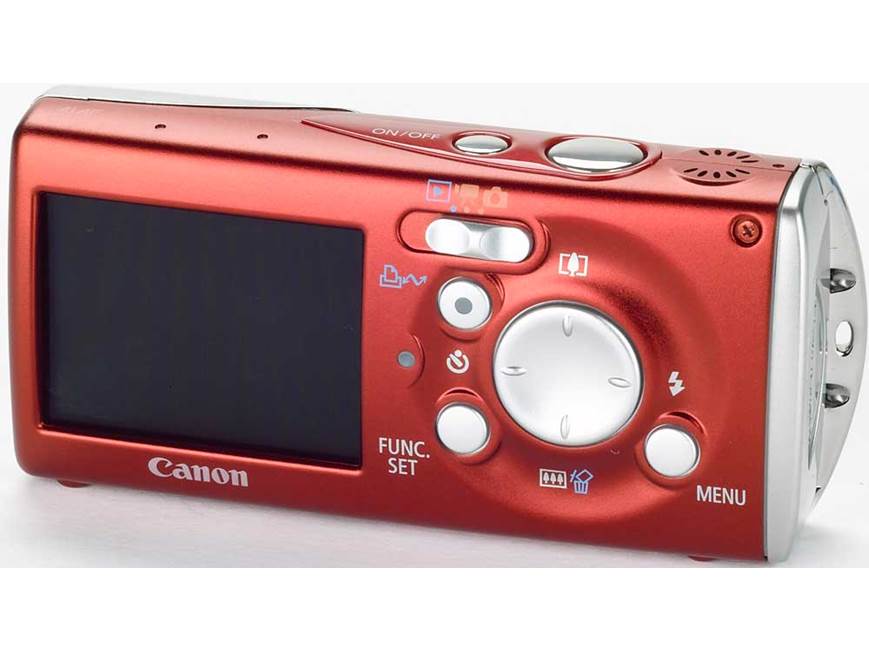 Canon PowerShot SD30 (Red) 5-megapixel digital camera (Red) at